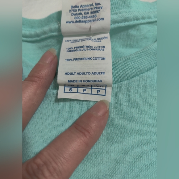 Duluth, MN Tiffany Blue T-shirt With Black Anchor! - Picture 2 of 4